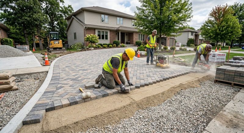 Driveway Pavers Installation in Fort Collins, CO