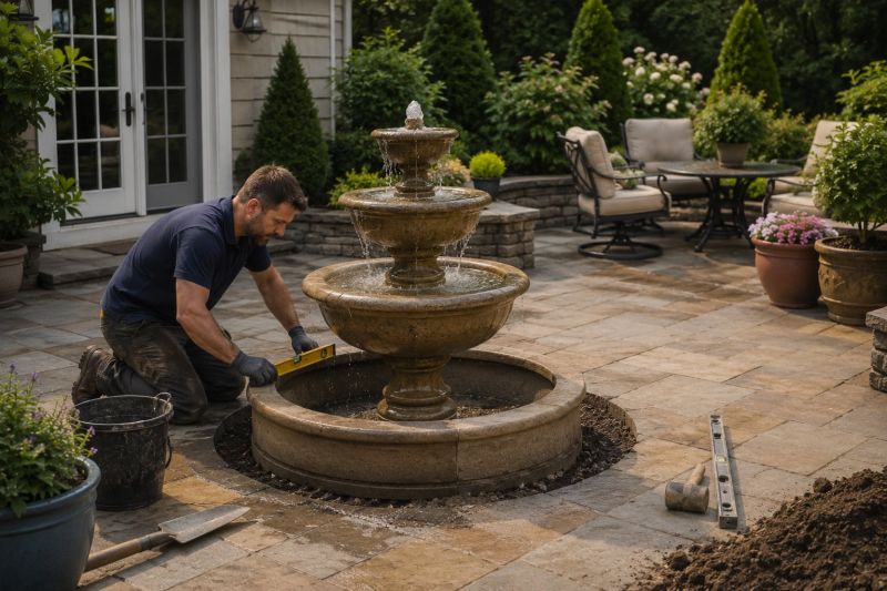Garden Fountain Replacement in Honolulu, HI
